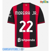 Camisa de time de futebol AC Milan Diego Moreira #22 Replicas 1º Equipamento 2026-27 Manga Curta
